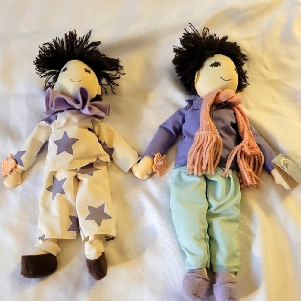 Vintage Flavia Studios & The Dream Maker Dolls by Applause, 1990